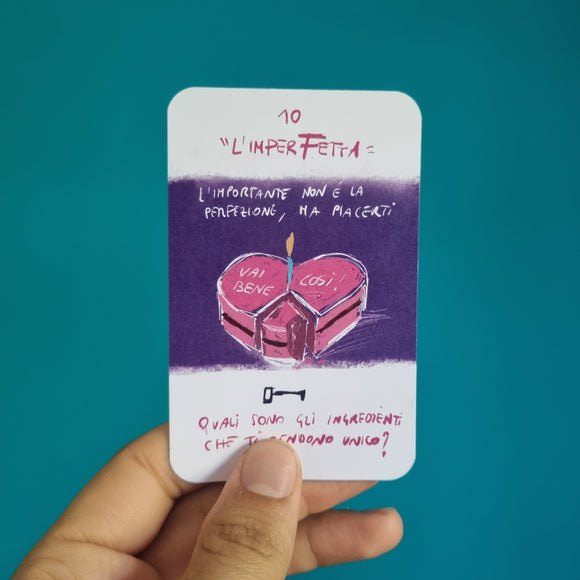 In Arte ROGER - Mazzo di Carte "L'INDIZIONARIO" giochi di parole per entrare dentro di te!