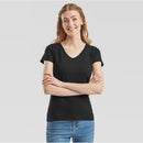 FRUIT OF THE LOOM - 0613980 ladies valueweight v-neck t-4