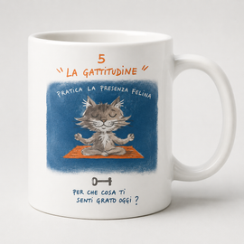 In Arte ROGER - Tazza "LA GATTITUDINE"