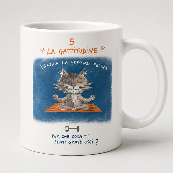 In Arte ROGER - Tazza "LA GATTITUDINE"