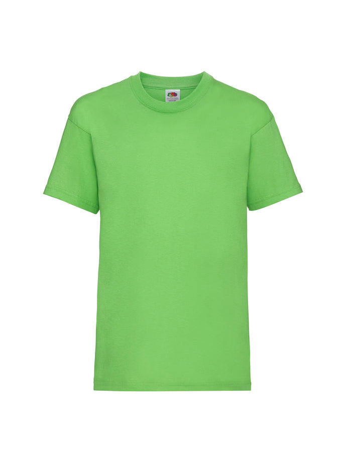 Compra verde-lime FRUIT OF THE LOOM - 0610330 kids valueweight t