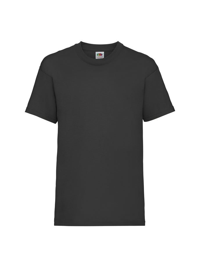 Compra nero-black FRUIT OF THE LOOM - 0610330 kids valueweight t