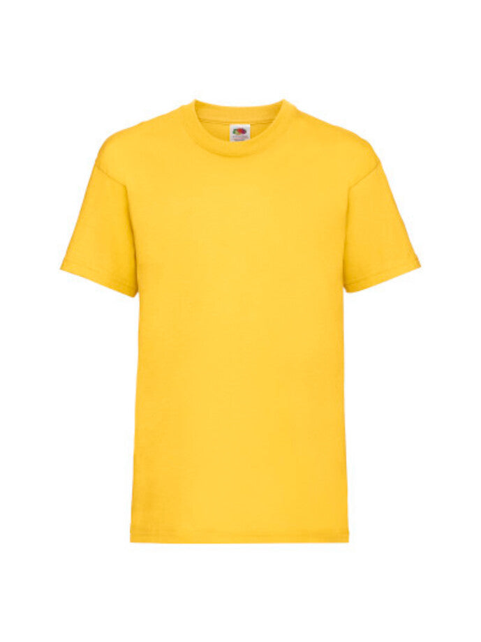 Compra giallo-sunflower FRUIT OF THE LOOM - 0610330 kids valueweight t