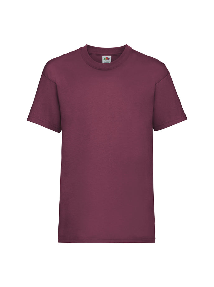 Compra bordeaux-burgundy FRUIT OF THE LOOM - 0610330 kids valueweight t