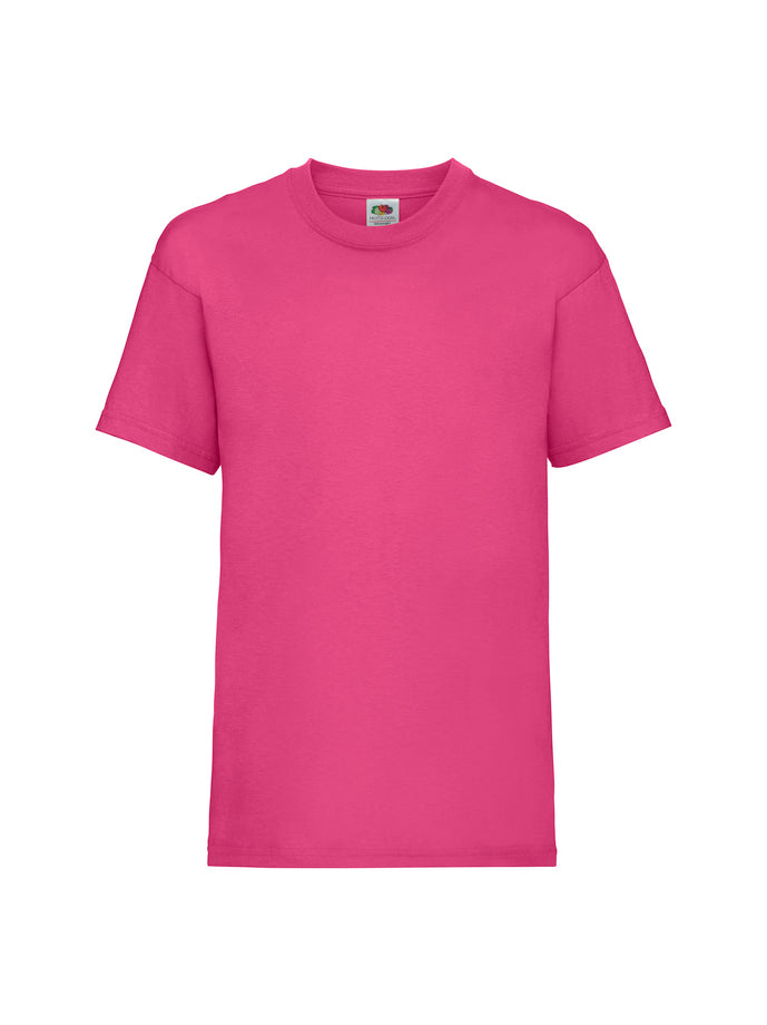 Compra fucsia-fuchsia FRUIT OF THE LOOM - 0610330 kids valueweight t