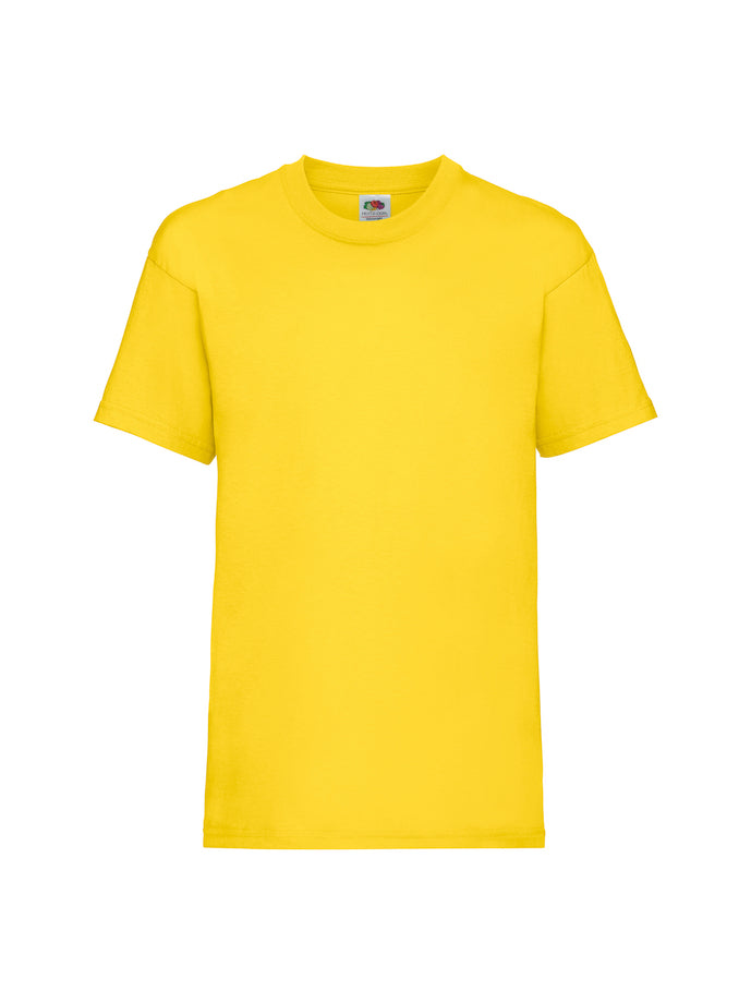 Compra giallo-yellow FRUIT OF THE LOOM - 0610330 kids valueweight t