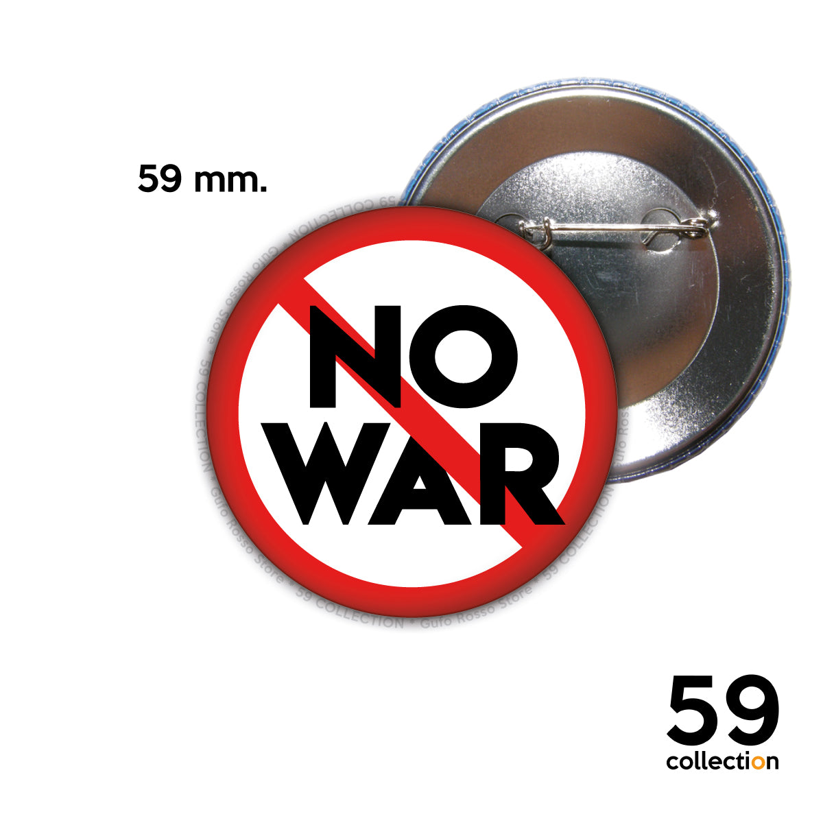 59 COLLECTION pins, spilla, spilletta - Bandiera PACE no war