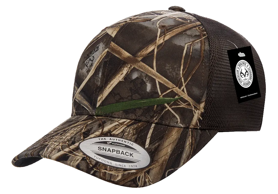 YUPOONG - 6606RC classcis realtree camo retro trucker cap