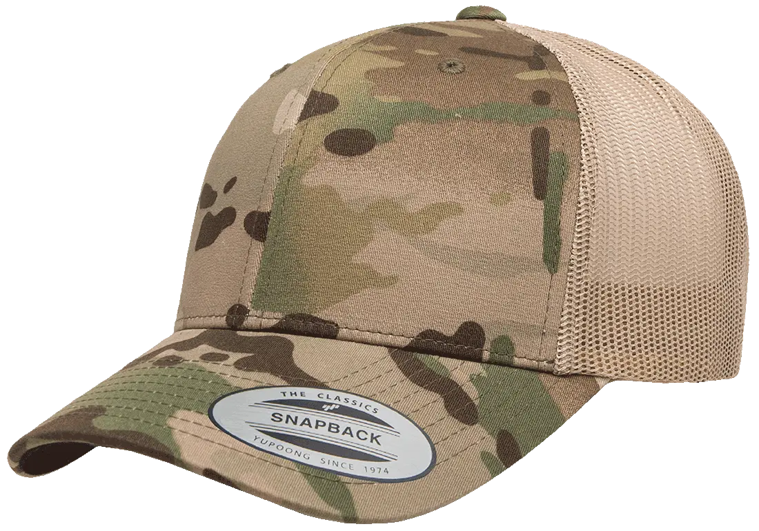 YUPOONG - 6606MC classics® multicam® retro trucker cap