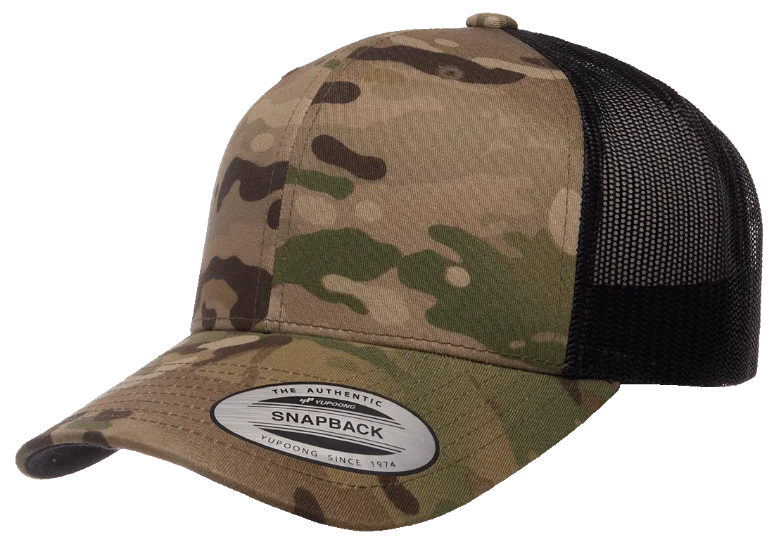YUPOONG - 6606MC classics® multicam® retro trucker cap