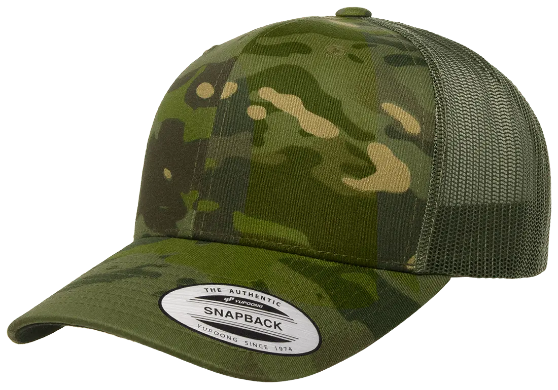 YUPOONG - 6606MC classics® multicam® retro trucker cap