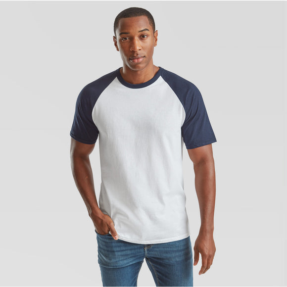 FRUIT OF THE LOOM - 0610260 valueweight short sleeve baseball t