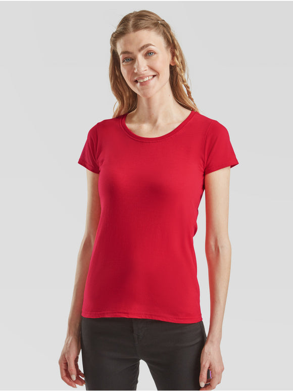 FRUIT OF THE LOOM - 0613720 ladies valueweight t