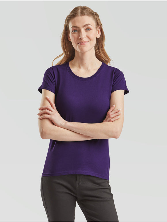 FRUIT OF THE LOOM - 0613720 ladies valueweight t