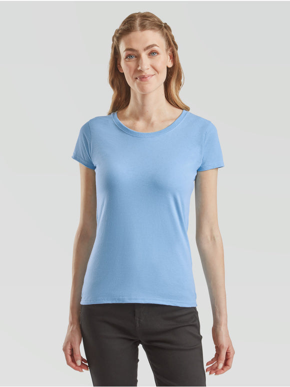 FRUIT OF THE LOOM - 0613720 ladies valueweight t