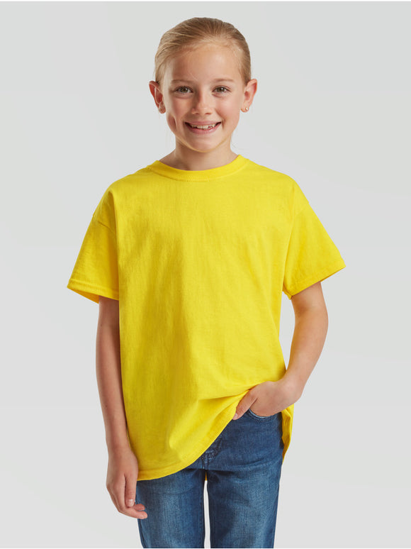 FRUIT OF THE LOOM - 0610330 kids valueweight t