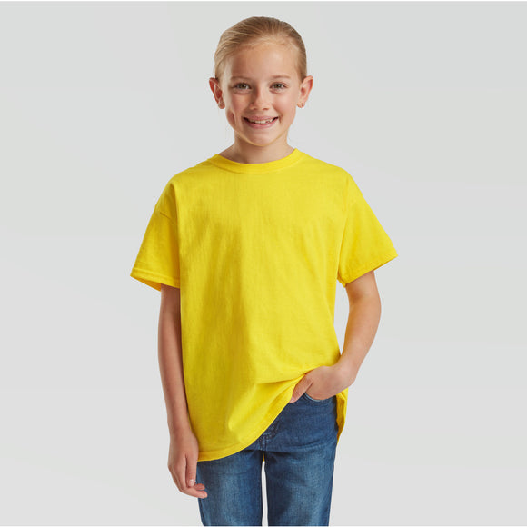 FRUIT OF THE LOOM - 0610330 kids valueweight t
