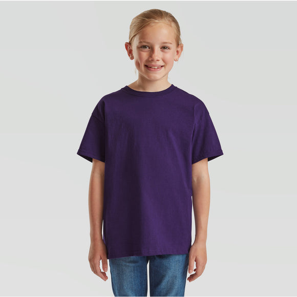 FRUIT OF THE LOOM - 0610330 kids valueweight t