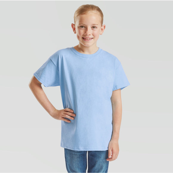 FRUIT OF THE LOOM - 0610330 kids valueweight t