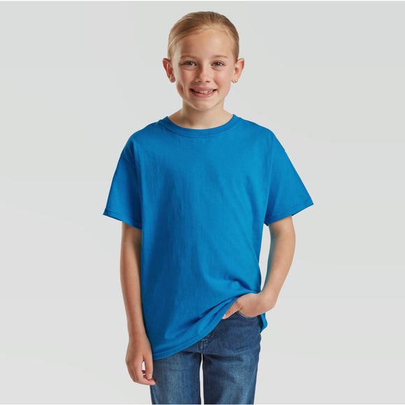 FRUIT OF THE LOOM - 0610330 kids valueweight t