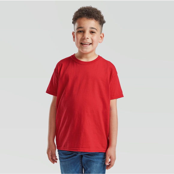 FRUIT OF THE LOOM - 0610330 kids valueweight t