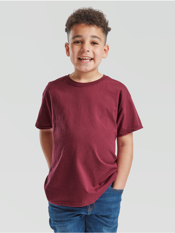 FRUIT OF THE LOOM - 0610330 kids valueweight t