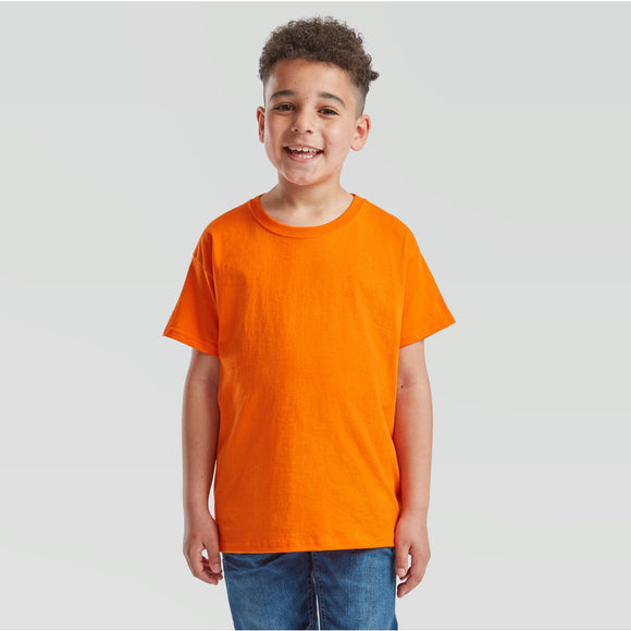 FRUIT OF THE LOOM - 0610330 kids valueweight t