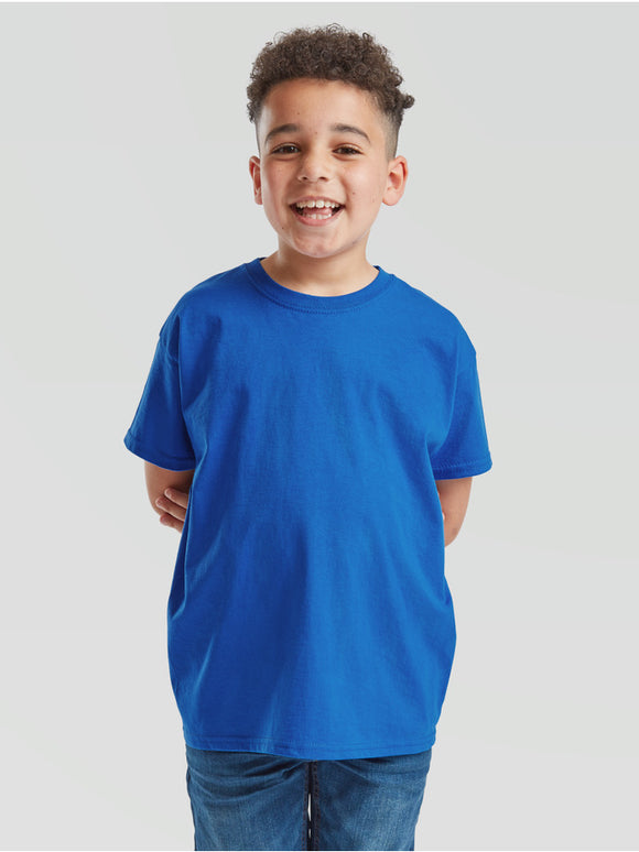FRUIT OF THE LOOM - 0610330 kids valueweight t