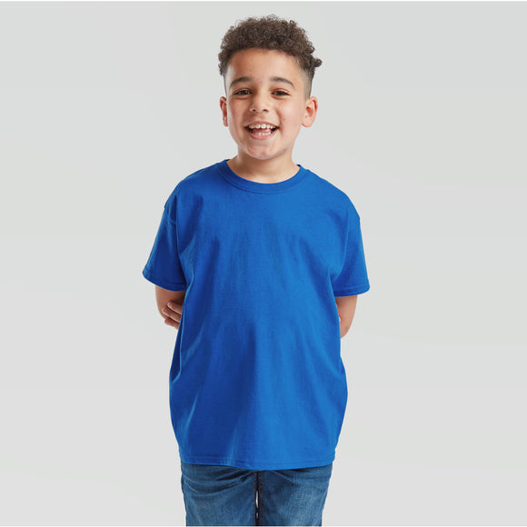 FRUIT OF THE LOOM - 0610330 kids valueweight t