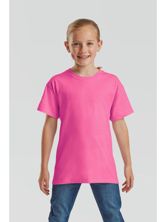 FRUIT OF THE LOOM - 0610330 kids valueweight t