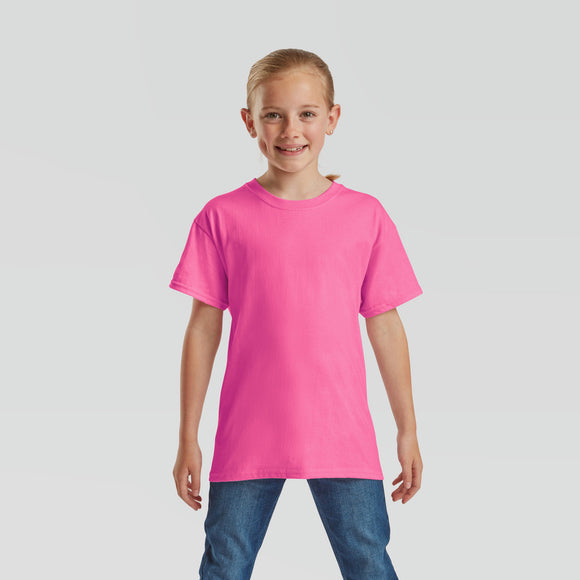FRUIT OF THE LOOM - 0610330 kids valueweight t