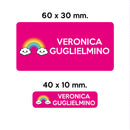 GUFO ROSSO - etichette oggetti scuola ARCY l'arcobaleno-4