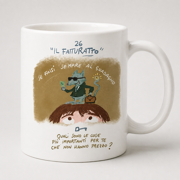 In Arte ROGER - Tazza "IL FATTURATTO"