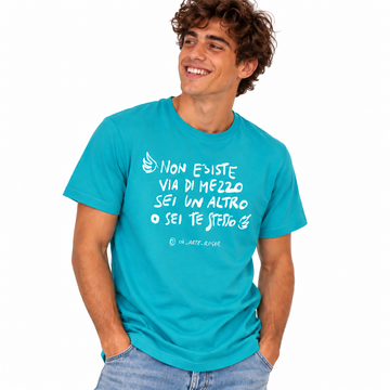 In Arte ROGER - T-shirt "NON ESISTE VIA DI MEZZO"