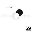 59 COLLECTION pins, magnete, calamita frigo - PERSONALIZZATA Ø 59 mm.-3