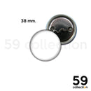 59 COLLECTION - pins, spilla, spilletta - PERSONALIZZATA Ø 59 mm.-2