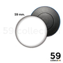 59 COLLECTION pins, magnete, calamita frigo - PERSONALIZZATA Ø 59 mm.-1