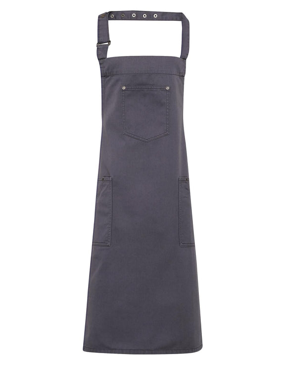 PREMIER - PR132 cotton chino bib apron