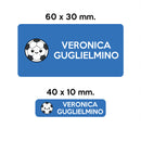 GUFO ROSSO - etichette oggetti scuola ROLLY il pallone da calcio-2