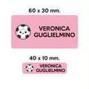 GUFO ROSSO - etichette oggetti scuola ROLLY il pallone da calcio-6
