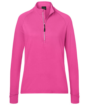 Compra fucsia-pink DAIBER - JN787 ladies' sports shirt halfzip