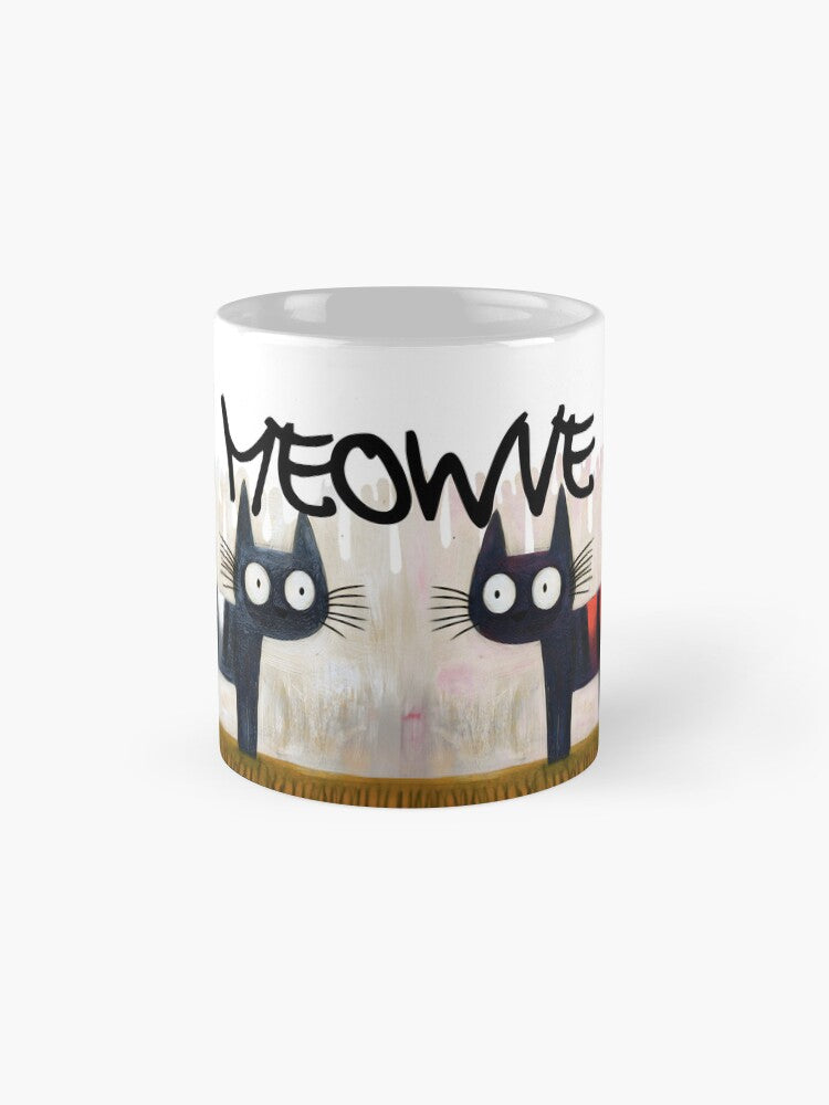 LIVE FOREVER tazza, mug - meowve