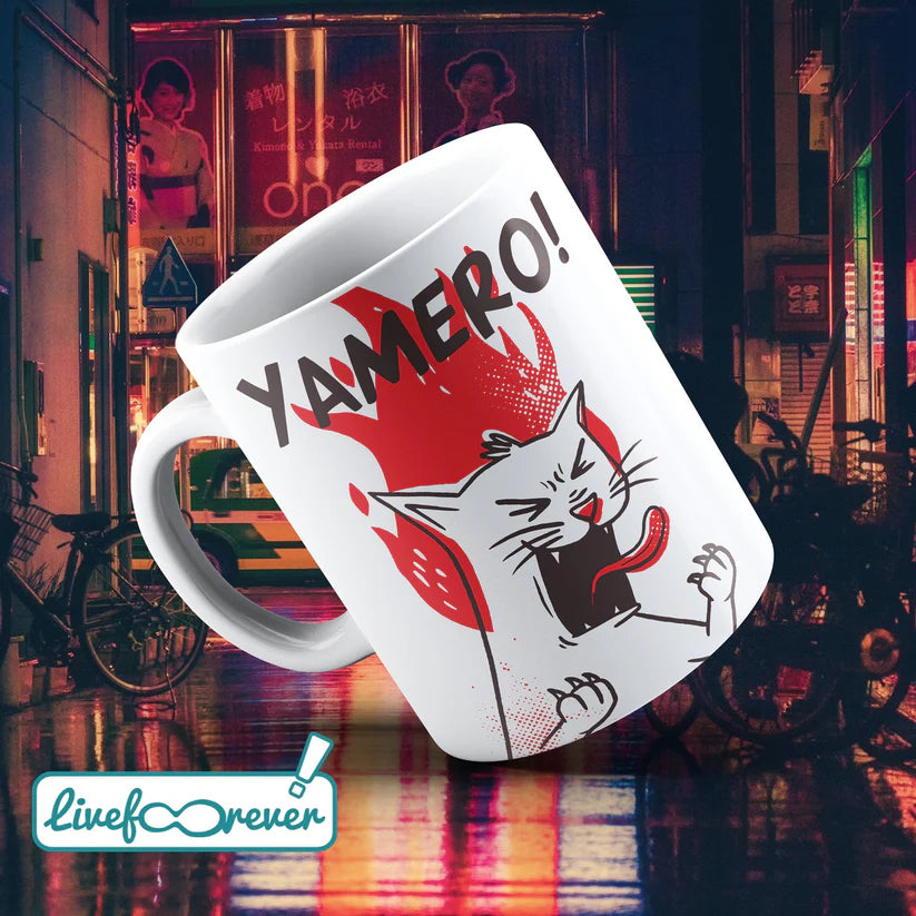 LIVE FOREVER tazza, mug - yamero!