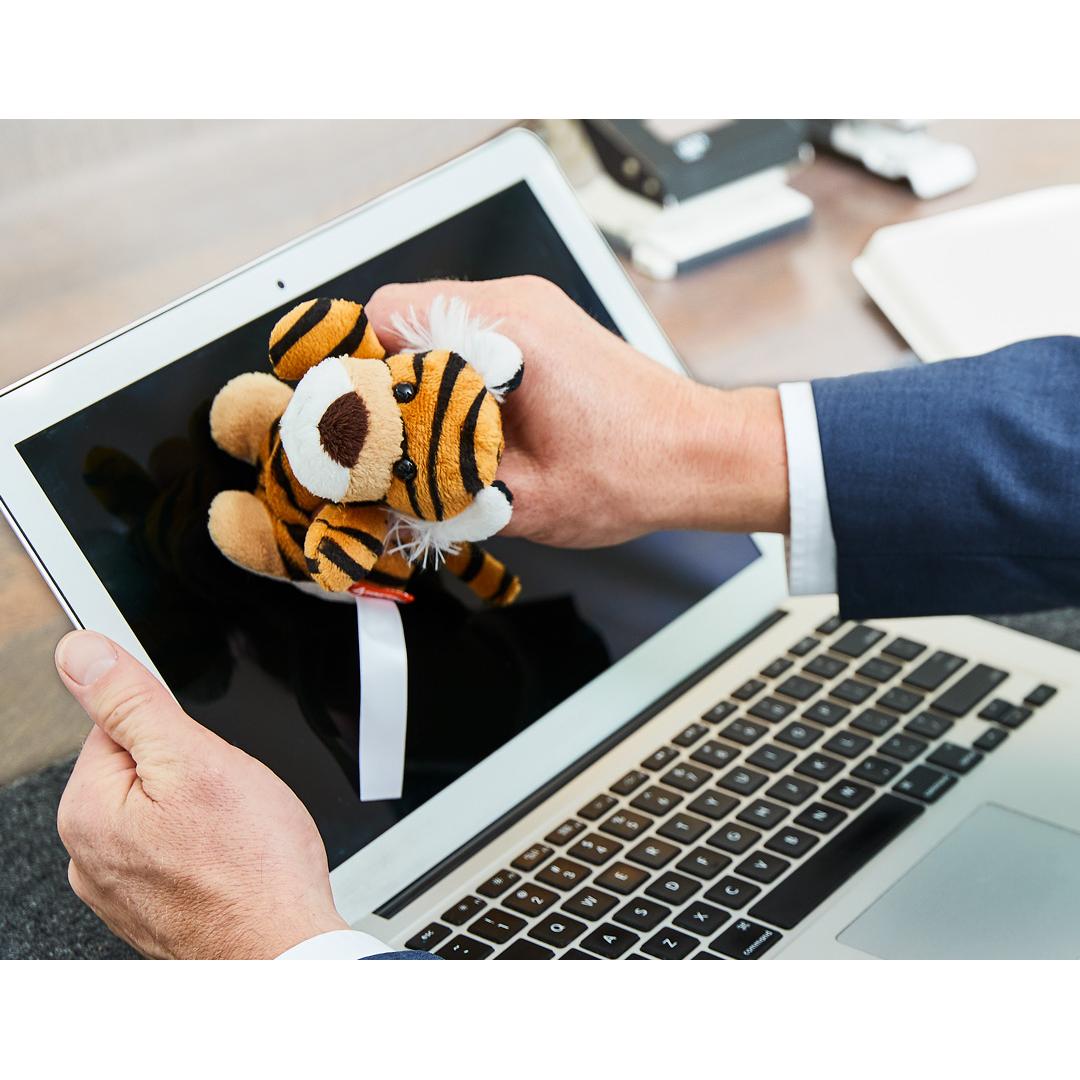 MBW - M160727 Schmoozies® XXL Tiger - 0