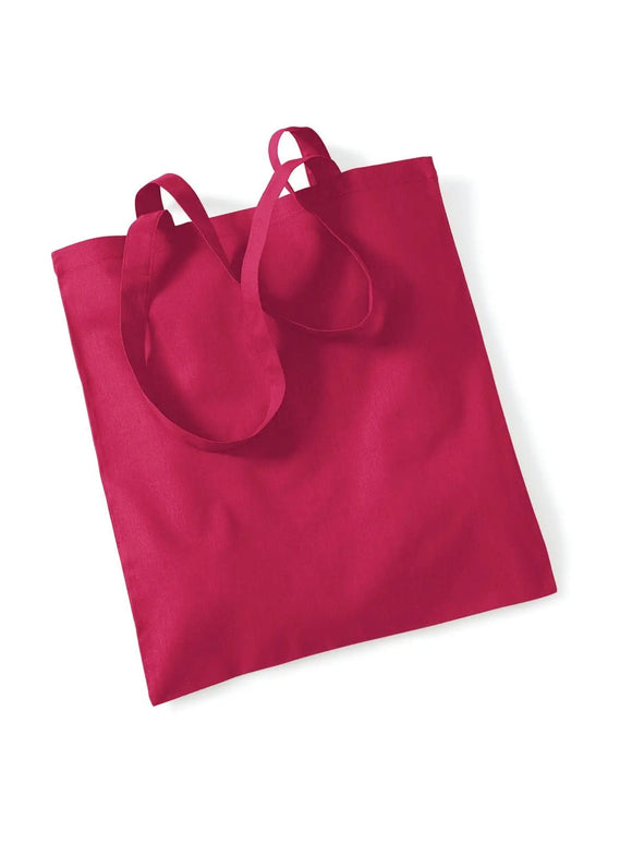 WESTFORD MILL W101 BAG FOR LIFE - LONG HANDLES - ROSA - Cranberry