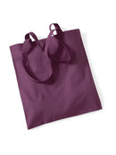 WESTFORD MILL W101 BAG FOR LIFE - LONG HANDLES - VIOLA - Plum