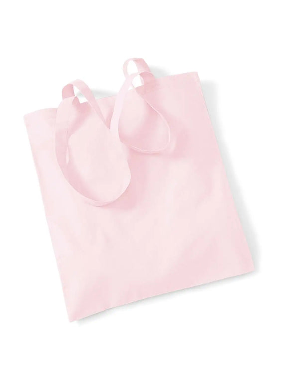 WESTFORD MILL W101 BAG FOR LIFE - LONG HANDLES - ROSA - Pastel Pink