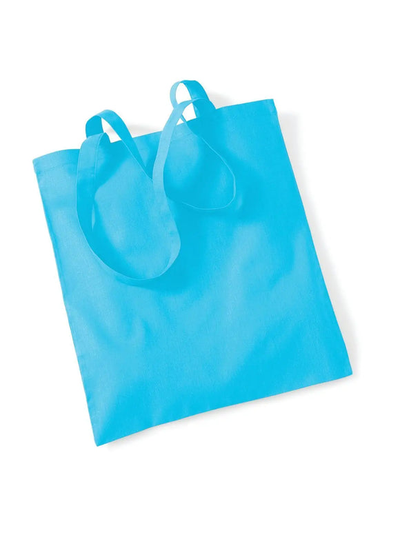 WESTFORD MILL W101 BAG FOR LIFE - LONG HANDLES - AZZURRO - Surf Blue
