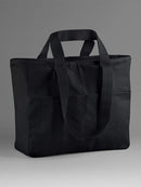 WESTFORD MILL W604 double handle cargo pocket tote - NERO - Black
