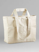 WESTFORD MILL W604 double handle cargo pocket tote - NATURALE - Natural